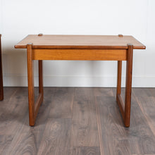 Load image into Gallery viewer, Pair of Vintage Teak RS Associates Side Tables
