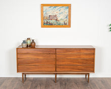 Load image into Gallery viewer, Vintage Walnut 8 Drawer Dresser by Honderich
