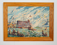 Load image into Gallery viewer, Vintage Paint by Numbers - Shipyard
