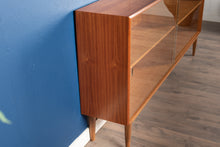 Load image into Gallery viewer, Vintage Teak Curio Cabinet
