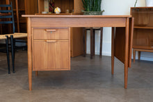 Load image into Gallery viewer, Vintage Drop Leaf Teak Desk
