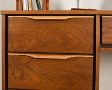 Load image into Gallery viewer, Vintage Walnut Desk
