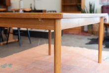 Load image into Gallery viewer, Vintage Large Danish Teak Draw Leaf Table
