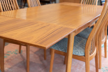 Load image into Gallery viewer, Vintage Large Danish Teak Draw Leaf Table
