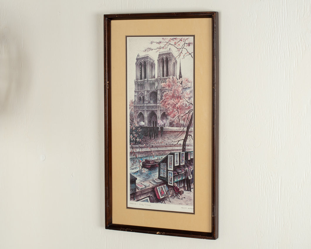 Framed Art Print - Notre Dame