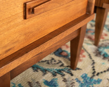 Load image into Gallery viewer, Vintage Bedside Table Pair in Walnut

