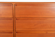 Load image into Gallery viewer, Vintage Teak Six Drawer Dresser by Arenkiel for Torring
