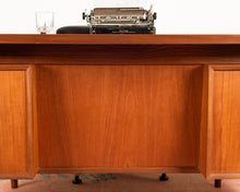 Load image into Gallery viewer, Vintage RS Associates Teak Executive Desk
