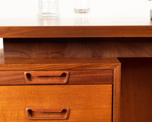 Load image into Gallery viewer, Vintage RS Associates Teak Executive Desk
