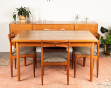 Load image into Gallery viewer, Vintage Danish Teak Drawleaf Dining Table
