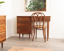Load image into Gallery viewer, Refinished Vintage Walnut Desk
