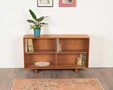 Load image into Gallery viewer, Vintage Teak Bookcase / Curio Cabinet
