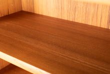 Load image into Gallery viewer, Vintage Teak Cabinet and Hutch
