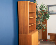 Load image into Gallery viewer, Vintage Teak Cabinet and Hutch
