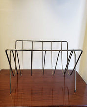 Load image into Gallery viewer, Brass Wire Magazine Rack - 589
