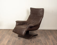 Load image into Gallery viewer, Vintage Italian Leather Lounge Chair and Ottoman

