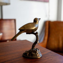 Load image into Gallery viewer, Brass Bird on a Branch - 703
