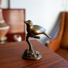 Load image into Gallery viewer, Brass Bird on a Branch - 703
