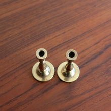 Load image into Gallery viewer, Miniature Brass Candlesticks - 631
