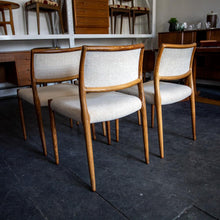 Load image into Gallery viewer, Niels Otto Møller Set of Four Dining Chairs Model 80 in Rosewood
