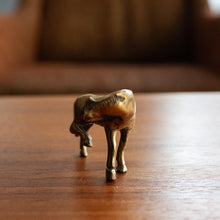 Load image into Gallery viewer, Tiny Brass Horse with an Itch - 733
