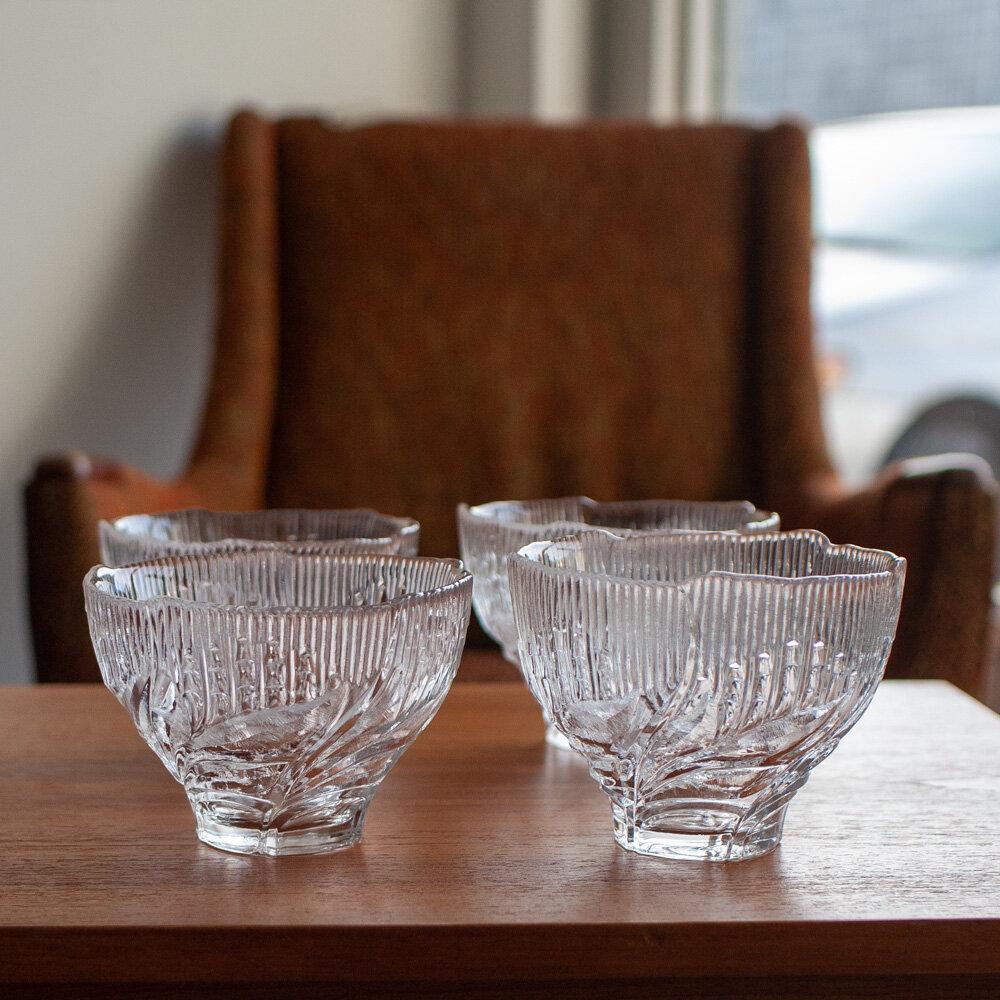 Set of 4 Glass Bowls - 746