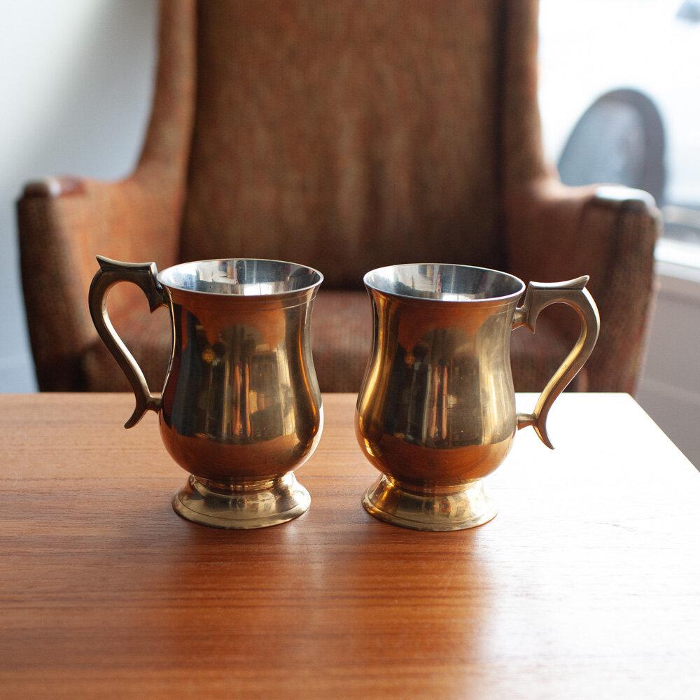 Two Brass Chalices - 761