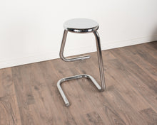 Load image into Gallery viewer, Vintage Chrome Paperclip Stools (Set of 2)
