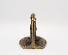 Load image into Gallery viewer, Vintage &quot;The Angelus&quot; Brass Bookends
