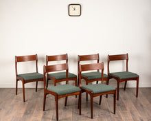 Load image into Gallery viewer, Teak Dining Chairs by R. Huber
