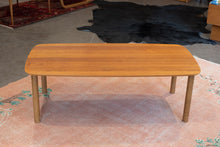 Load image into Gallery viewer, Refinished Teak Top Coffee Table
