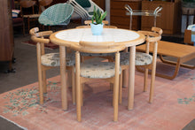 Load image into Gallery viewer, Vintage Danish Beech and Tile Dining Table
