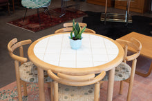 Load image into Gallery viewer, Vintage Danish Beech and Tile Dining Table
