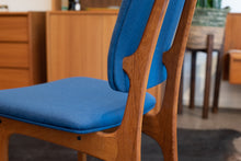 Load image into Gallery viewer, Vintage Teak and Upholstered High Back Dining Chairs by Erik Buch for O.D. Mobler A-S
