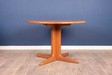 Load image into Gallery viewer, Vintage Round Teak Dining Table
