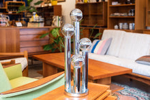 Load image into Gallery viewer, Vintage Four Tiered Chrome Orb Lamp
