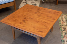 Load image into Gallery viewer, Vintage Square Teak Coffee Table

