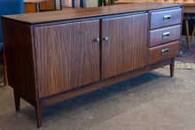 Load image into Gallery viewer, Vintage Custom Made Solid Wood Sideboard
