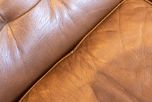 Load image into Gallery viewer, Vintage 1970&#39;s Vatne Møbler Modular Leather Sofa
