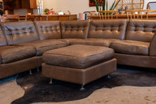 Load image into Gallery viewer, Vintage 1970&#39;s Vatne Møbler Modular Leather Sofa
