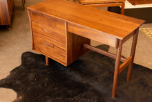 Load image into Gallery viewer, Restored Vintage Afromosia Desk by Imperial
