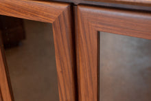 Load image into Gallery viewer, Vintage Custom Made Solid Wood Bookcase/Display Case
