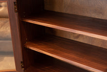 Load image into Gallery viewer, Vintage Custom Made Solid Wood Bookcase/Display Case
