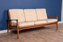 Load image into Gallery viewer, Vintage Teak Imperial Furniture Mid Century Three Seat Sofa
