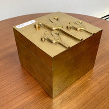 Load image into Gallery viewer, Brass Jewelry Box
