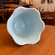 Load image into Gallery viewer, Vintage West German Blue Tulip Vase #2371
