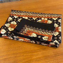 Load image into Gallery viewer, Autumn Leaves Tablecloth and Six Napkins
