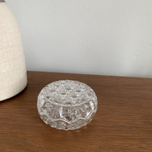 Load image into Gallery viewer, Vintage Crystal Jar with a lid
