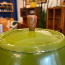 Load image into Gallery viewer, Vintage 1970’s Fondue Pot - Green and Yello
