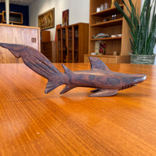 Load image into Gallery viewer, Wooden Shark Sculpture
